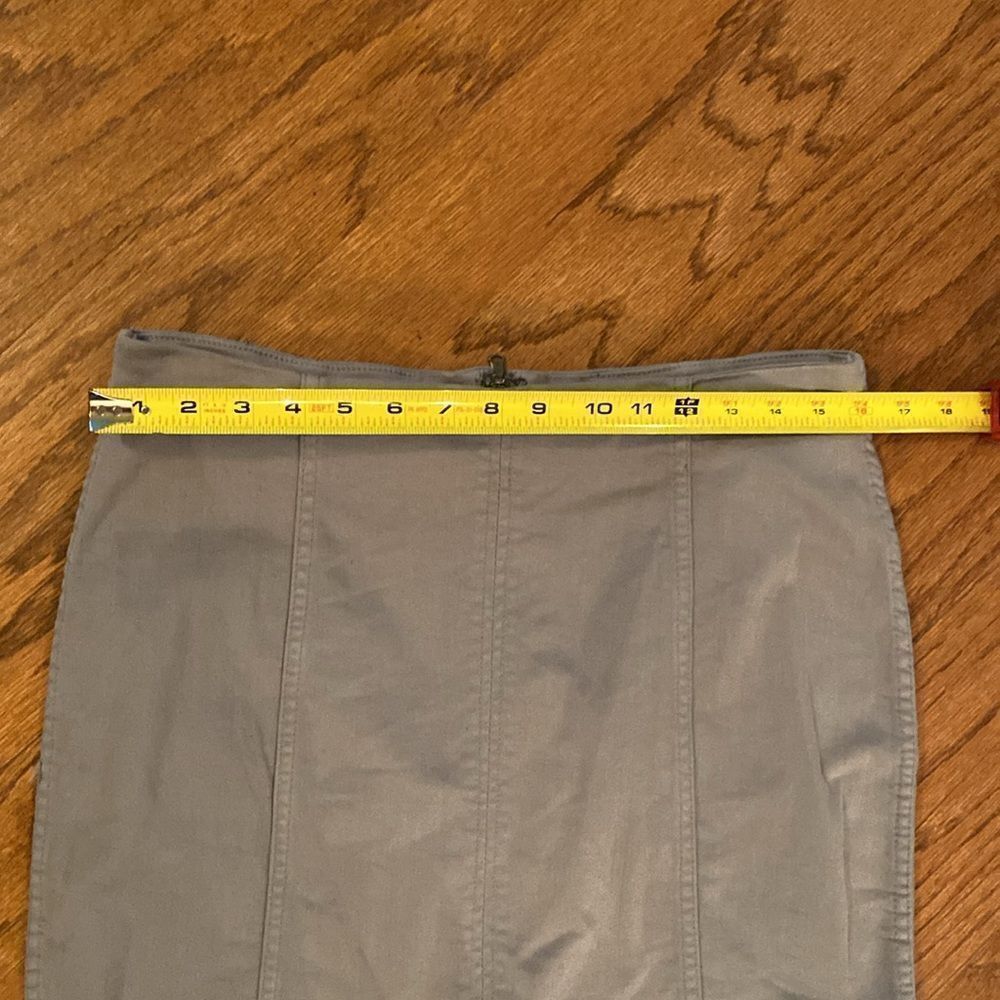 WishList Jeans skirt, gray size large - Picture 3 of 6